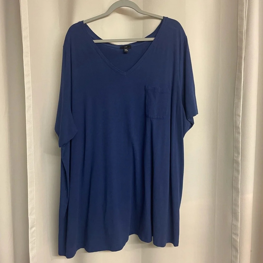 Ellos navy ladies top size 3X(30/32) jersey